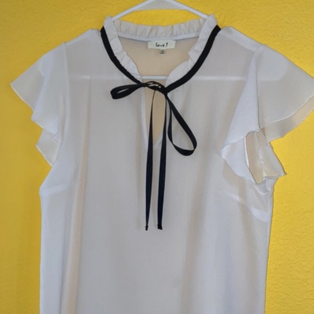 Sheer blouse